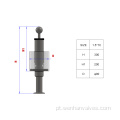 Válvulas de alívio de pressão de equipamento de fabricação de pipetay